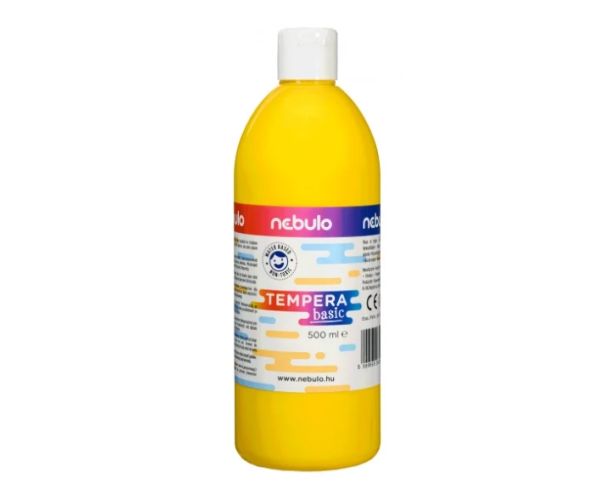 Nebulo: Žuta tekuća tempera u boci od 500 ml