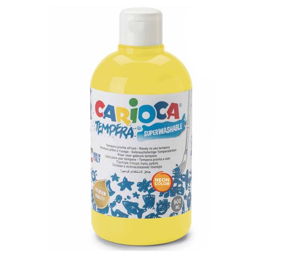 Neon žuta tempera 500ml - Carioca