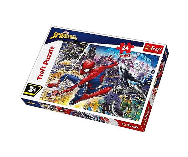 Neustrašivi Spiderman Maxi puzzle 24kom - Trefl
