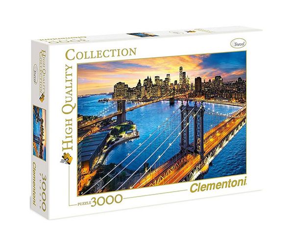 New York HQC puzzle 3000kom - Clementoni