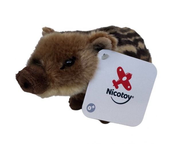 Nicotoy: Stojeći plišani mladunac divlje svinje 20 cm - Simba Toys
