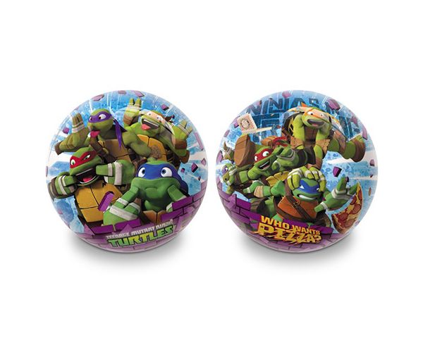 Nindža Kornjače gumena lopta 14cm - Mondo Toys