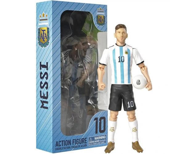 Focista akciófigura, 20 cm - Argentina, Messi 10-es mezben