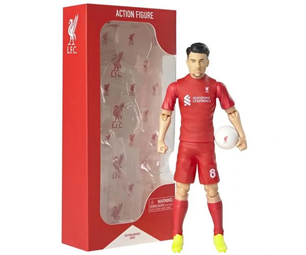 Focista akciófigura, 20 cm - Liverpool, Szoboszlai 8-as mezben