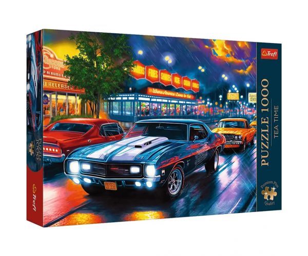 Éjszakai vezetés esőben 1000db-os prémium plusz puzzle - Trefl