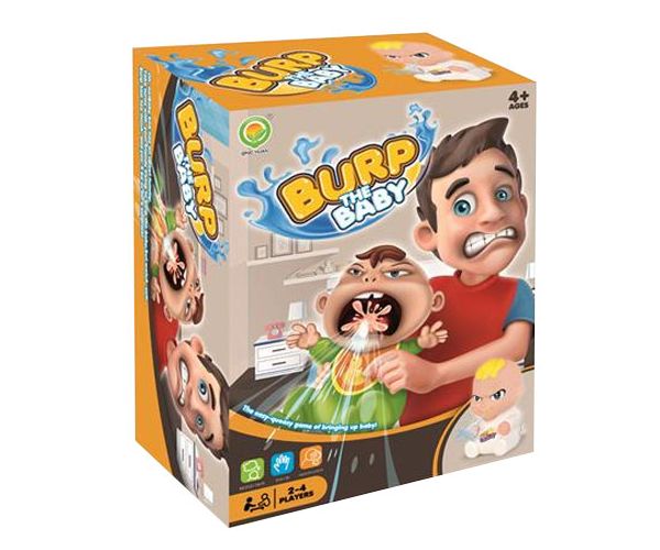 Obiteljska društvena igra Burp the baby