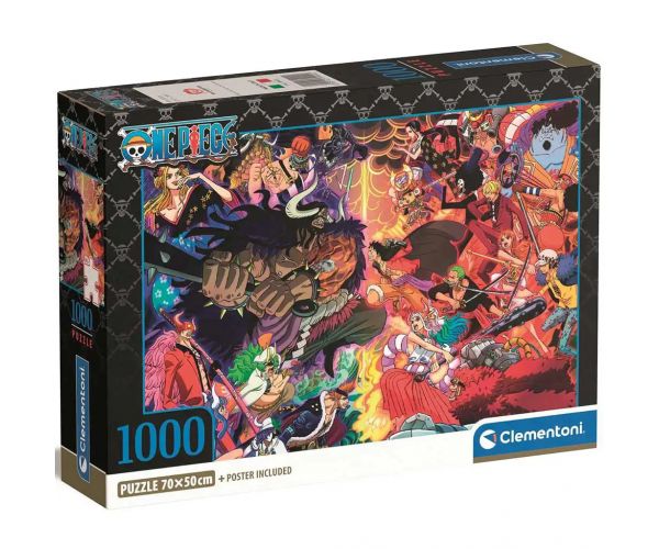 One Piece 1000db-os compact puzzle 70x50cm - Clementoni