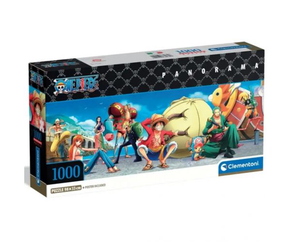 One Piece HQC 1000db-os panoráma puzzle - Clementoni