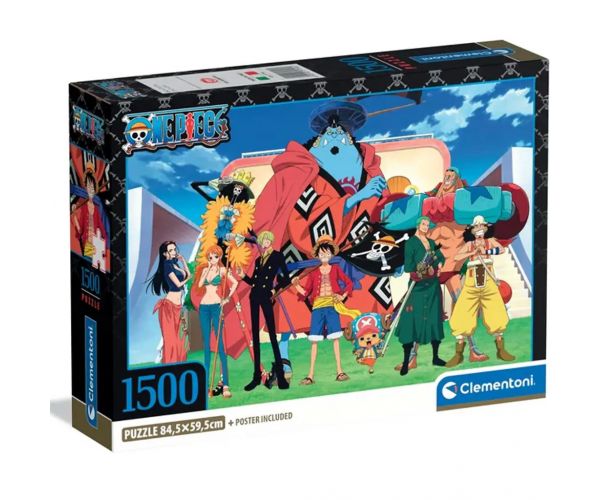 One Piece HQC 1500db-os compact puzzle - Clementoni