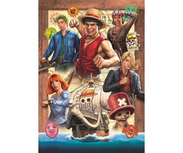 One Piece posada, puzzle od 300 dijelova - Clementoni