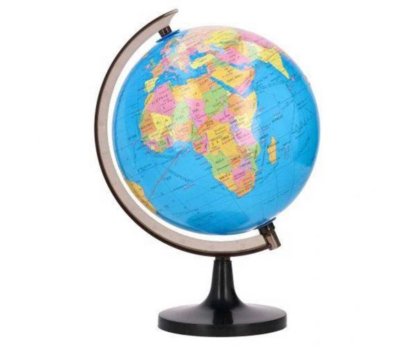 Orb Globe földgömb 21,4 cm-es oktató dísz és tanulóeszköz
