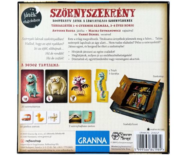 Ormar s čudovištima — društvena igra