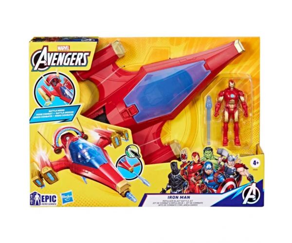 Bosszúállók: Vasember Repulsor Blast harci repülőgép - Hasbro