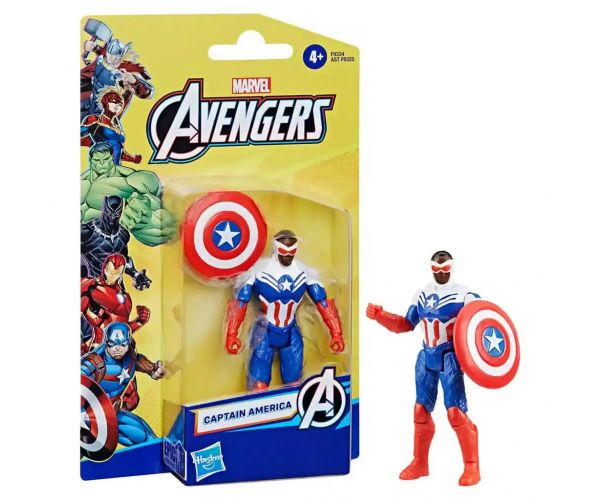 Bosszúállók: Amerika kapitány figura 10cm (Sam Wilson x Sólyom megjelenés) - Hasbro