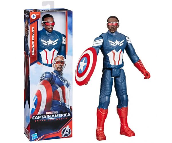 Bosszóállók Titan Hero Amerika Kapitány 29cm-es játékfigura - Hasbro