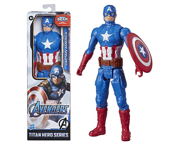 Osvetnici Titan Hero: Kapetan Amerika figura 30cm - Hasbro