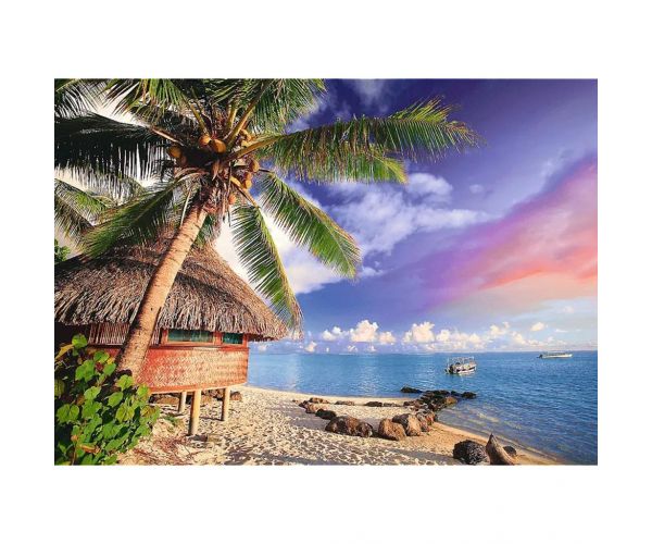 Otok Bora Bora - puzzle od 500 dijelova - Trefl