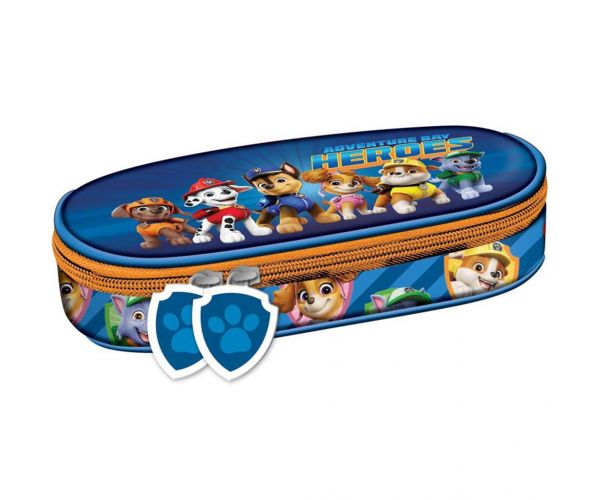 Ovalni pernica s motivom Paw Patrol, 20,5x9,5x5 cm