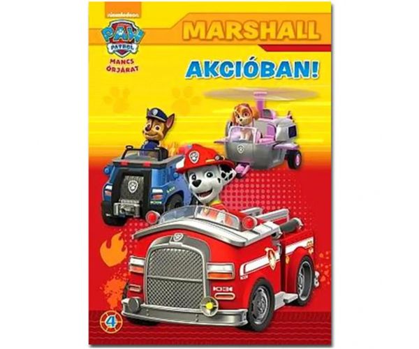 PAW Patrol: Marshall u akciji! radna bilježnica