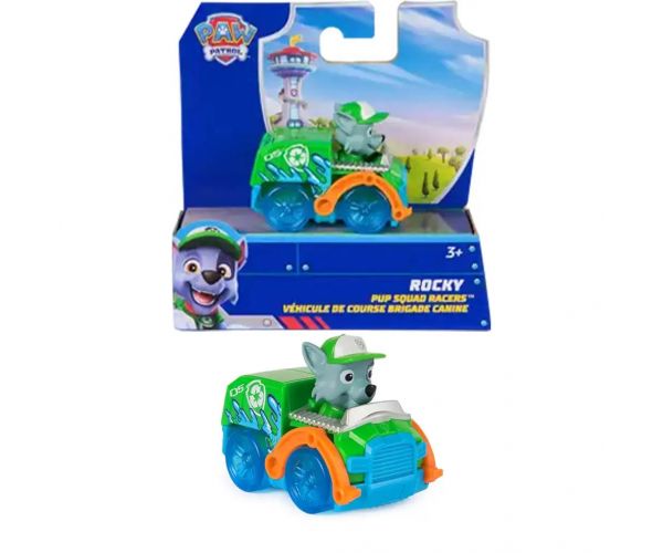 Mancs Őrjárat: Pup Squad Racers - Mini Rocky járműve - Spin Master