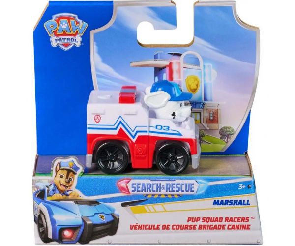 Mancs Őrjárat: Search & Rescue Kutya csapat versenyzők - Marshall - Spin Master
