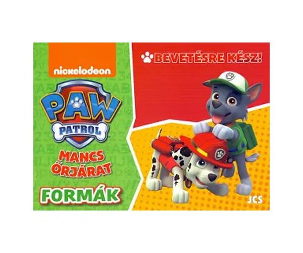 Mancs Őrjárat: Bevetésre kész! - Formák foglalkoztató könyv