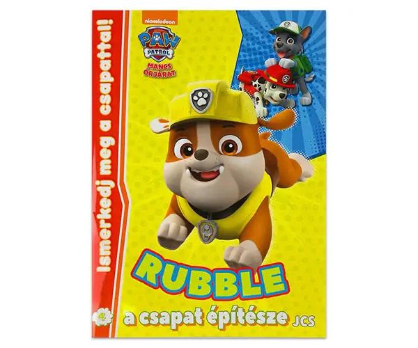 Mancs őrjárat: Ismerkedj meg a csapattal! 4. - Rubble, a csapat építésze foglalkoztató