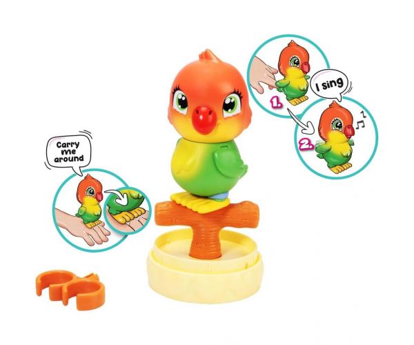 Pamper Petz: Mini Birdy interaktivna ptica - Simba Toys
