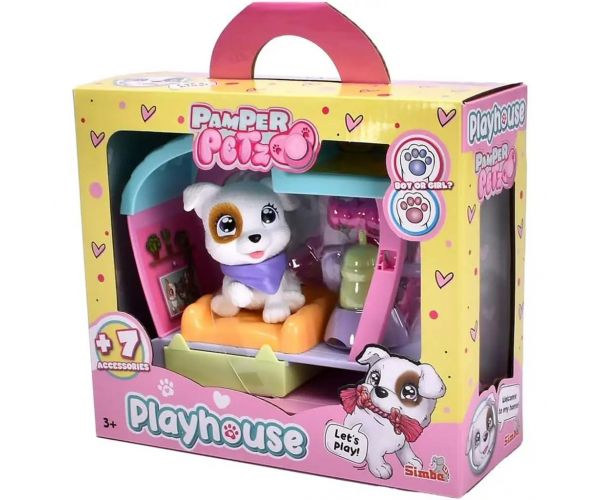 Pamper Petz: Mini játszóház kutyussal - Simba Toys
