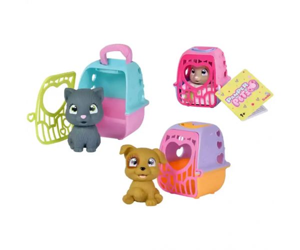 Pamper Petz: Mini örökbefogadható kisállatok hordozóval - Simba Toys