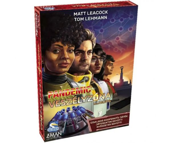 Pandemic: Veszélyzóna - Európa társasjáték