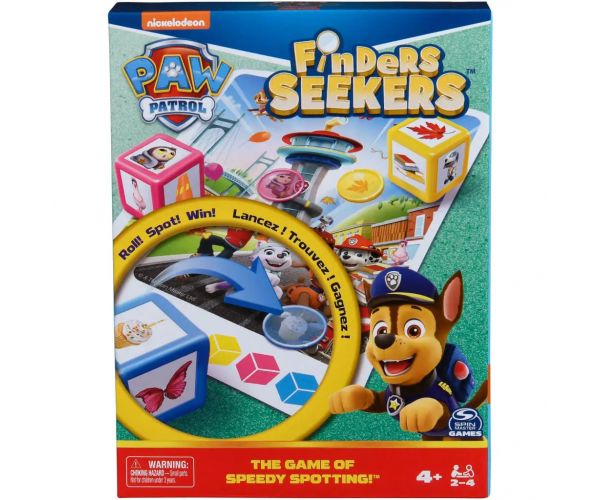 Mancs Őrjárat: Finders Seekers társasjáték - Spin Master