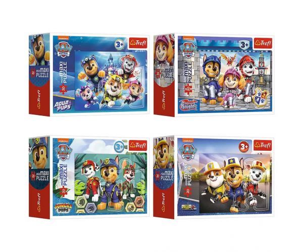 Mancs Őrjárat: Szuper csapat 20db-os MiniMaxi puzzle - Trefl