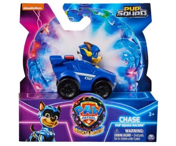 Mancs Őrjárat A Szuperfilm: Pup Squad Racers Chase minifigura járművel - Spin Master