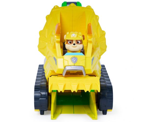 Paw Patrol: Dino film – Chomp & Rescue grizuće vozilo s figuricom Rubblea - Spin Master