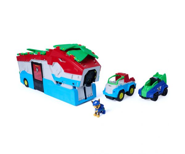 Paw Patrol — Dino film: Dino-mobilna glavna baza, igrački set - Spin Master