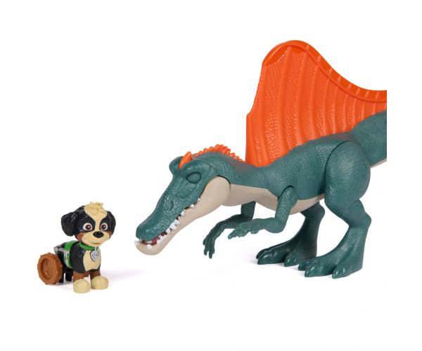 Paw Patrol: Dino film – igraći set Kotrljajući Dino s figuricom Rexa - Spin Master