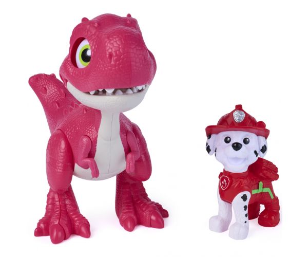 Paw Patrol: Film o dinosaurima — Urlajući prijatelji s figuricom Marshalla - Spin Master