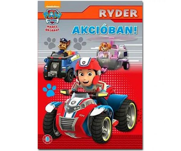 Paw Patrol: Ryder u akciji! radna knjiga