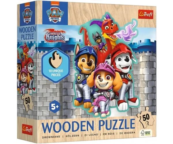 Mancs Őrjárat 50db-os fa puzzle - Trefl