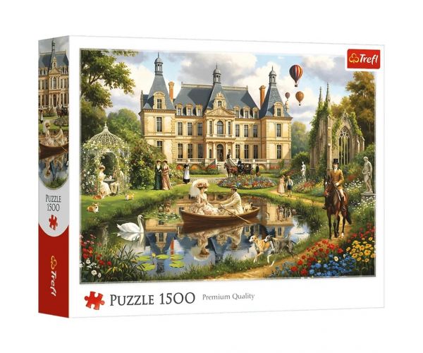 Palota a vízparton - 1500 db-os puzzle - Trefl