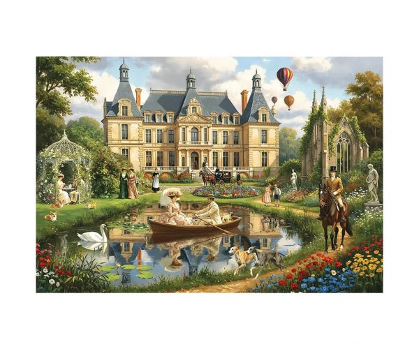 Palača na obali - puzzle od 1500 dijelova - Trefl