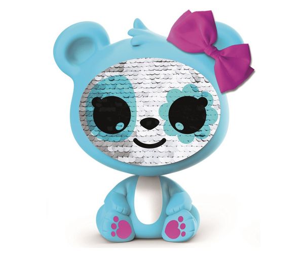 Panda sa šljokicama 14cm