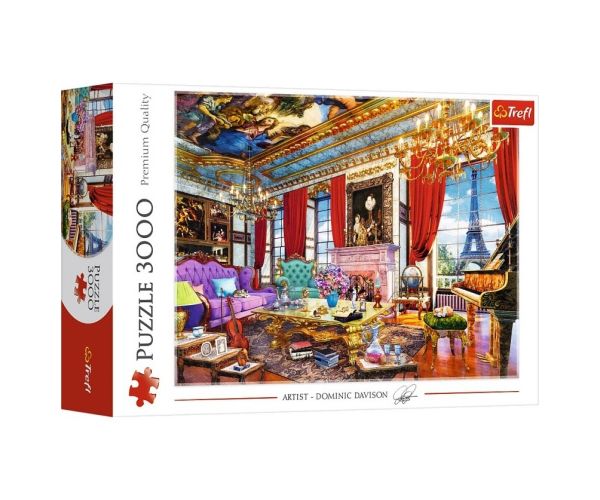Pariška palača 3000kom puzzle - Trefl
