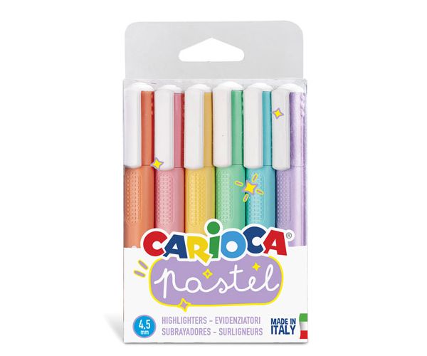 Pastelni markeri 4,5mm - 6 komada - Carioca