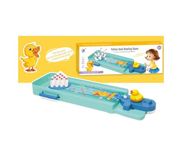 Patkica mini stolni set za kuglanje
