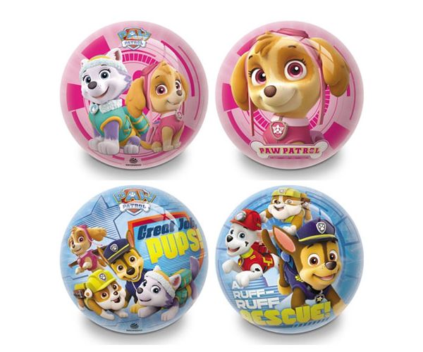 Paw Patrol: gumena lopta 14cm - 2 verzije