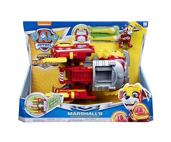 Paw Patrol Mighty Pups Marshall vozilo - Spin Master