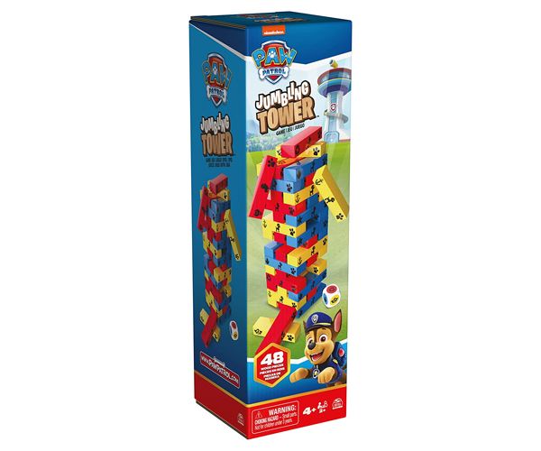 Paw Patrol: Raznobojna igra za izgradnju tornjeva - Spin Master