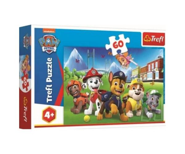 Paw Patrol: Tim u vrtu puzzle 60kom - Trefl